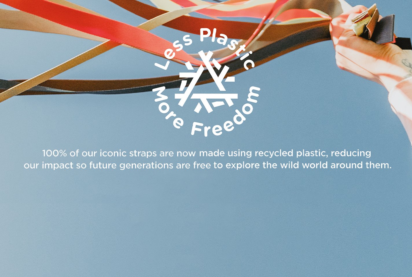Teva Less Plastic More Freedom