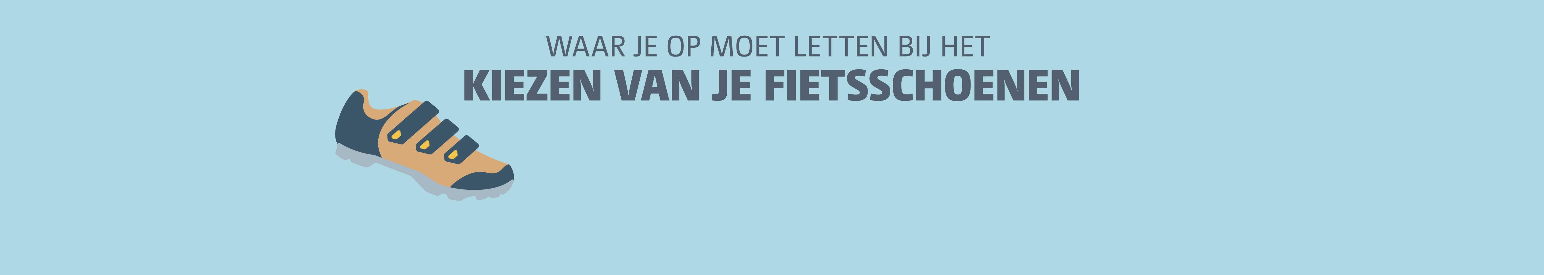 Zo kies je een fietsschoen