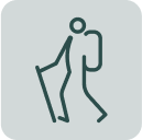wandelen icoon